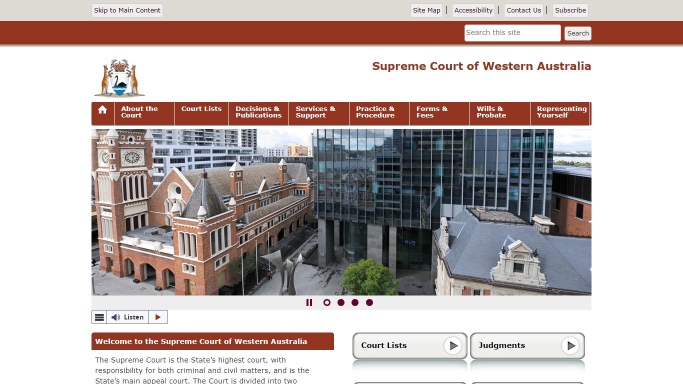 Supreme Court of Western Australia