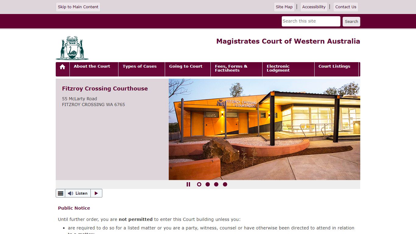 Magistrates Court of Western Australia